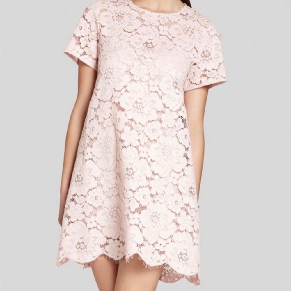 BCBGMaxAzria Pink Mini Dress